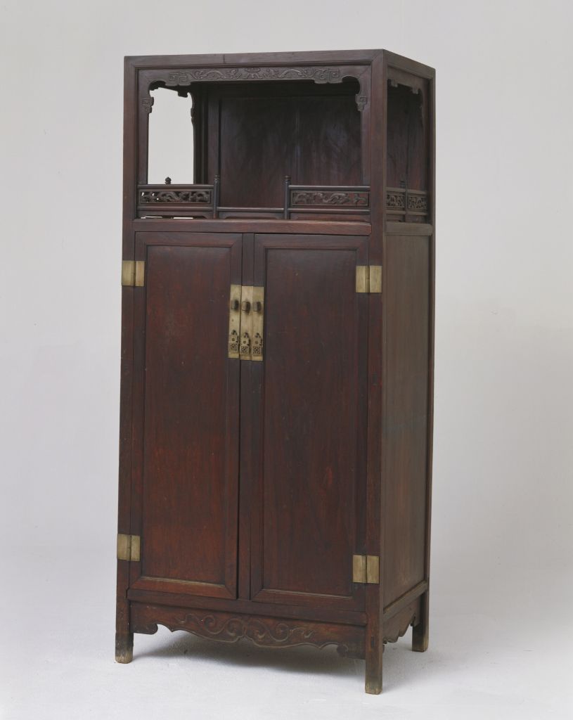 图片[1]-Yellow pear wood cabinet-China Archive